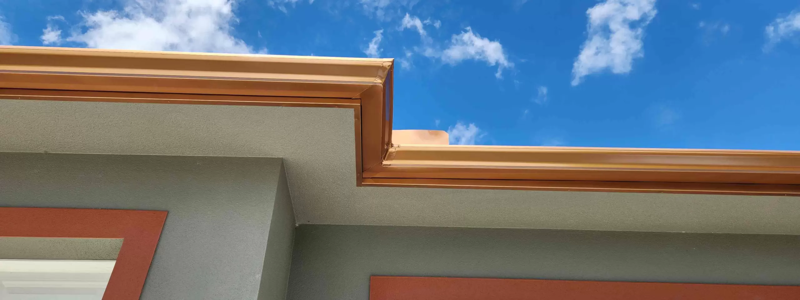 Zeus Gutters crew members hand-miter every corner of our seamless gutters- 6